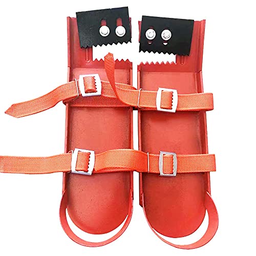 Column Climber Steel Column Climbing Shoes, Climb Quick/Stand Firm/Work Iron Shoes I-Beam Climbing Shoe Column Climbing Device Lets Works Climb Up and Down Steel Columns2