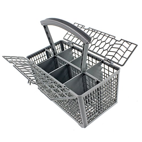 Spares2go Panier Couvert De Table Cage & Couvercle pour Samsung Lave-vaisselle (Poignée Amovible, 235 x 240 x 130