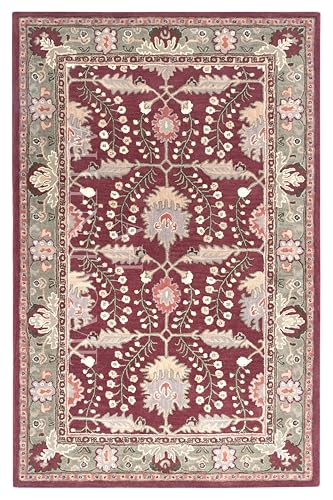 Allen Home Wool Area Rug 3’x5’ Allie Rust