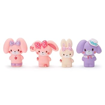 ぼんぼんリボン おうち型ケース入り スタンプ メモ ドールハウス