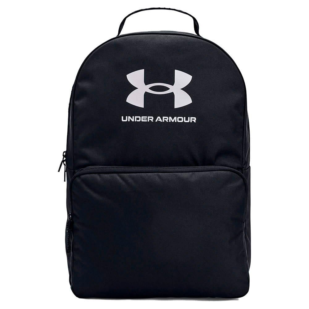 Under Armour Unisex-Adult Loudon Backpack, (002) Black/Black/Reflective, One Size Fits Most