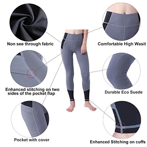 image for Okay Sports Women's Breathable Horse Riding Tights Knee Patch Grip Equ