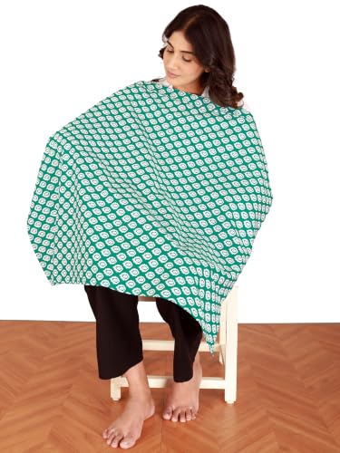 Image of Switchon Feeding Apron Cover Maternity Cover 100% Cotton Maternity Breastfeeding Multipurpose for Mothers