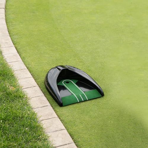 Entraîneur de golf automatique noir pour progresser au putting