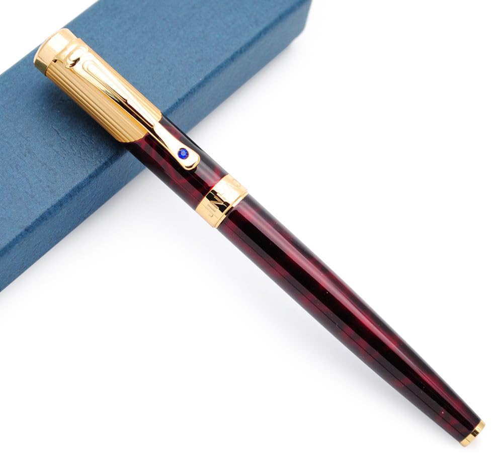 JINHAO 9009 Agate Red Fountain Pen M Nib