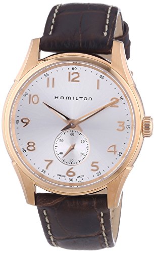 Hamilton XL en Cuir à Quartz analogique Hommes Montre de Poignet h38441553