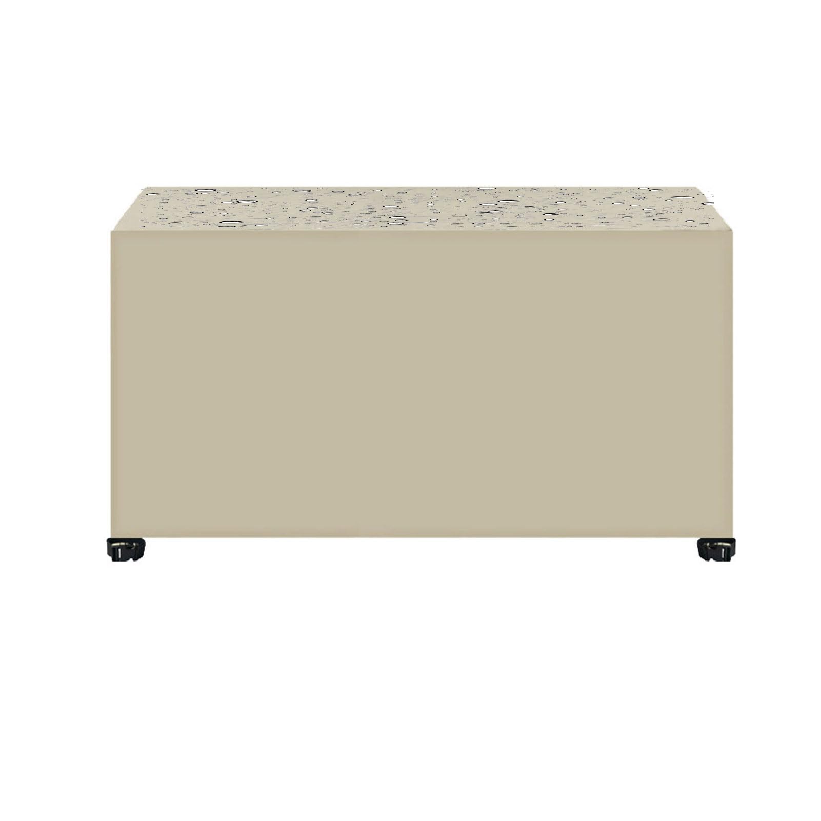 Pokrowce na meble ogrodowe Wodoodporne 200x200x80cm, wytrzymałe pokrowce na meble ogrodowe, 420D Oxford Outdoor Prostokątne pokrowce na stół, odporne na rozdarcia, pyłoszczelne