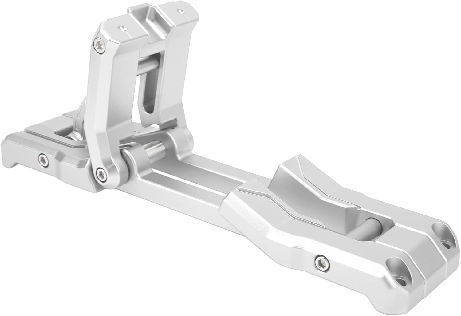 Door Hinge Step - Heavy Duty Aluminum Alloy Foot Pedal Door Hinge Step for 2007-2021 JK JKU JL JLU (Silver)