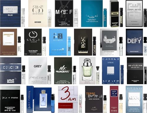 PureScents Men's Cologne Top Designer Sample Vial Set x 8