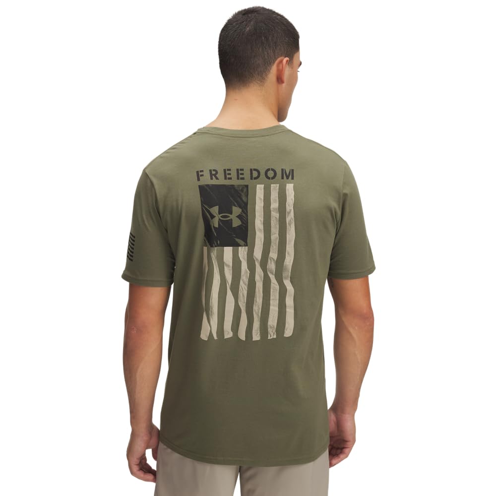 Under Armour Mens Freedom Flag Short Sleeve T Shirt