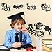 24Pcs Graduation Centerpieces for Tables: 2026 Graduation Centerpiece Sticks Class of 2026 for Grad Table Decorations Congrats Decorations (Black)