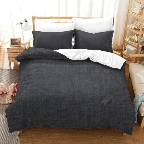 Housse de couette imprimée 3D 140x200cm drap de lit enfant confort - 3