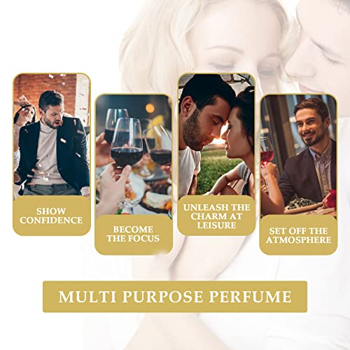 Ertdde Perfume De Feromonas Golden Lure, Lure Her Perfume, Para Atraer A Los Hombres, Colonia Que Hombres Atraigan Las Mujeres (Men), 50.0 Milliliters, 1.75 Fl Oz #TOP3