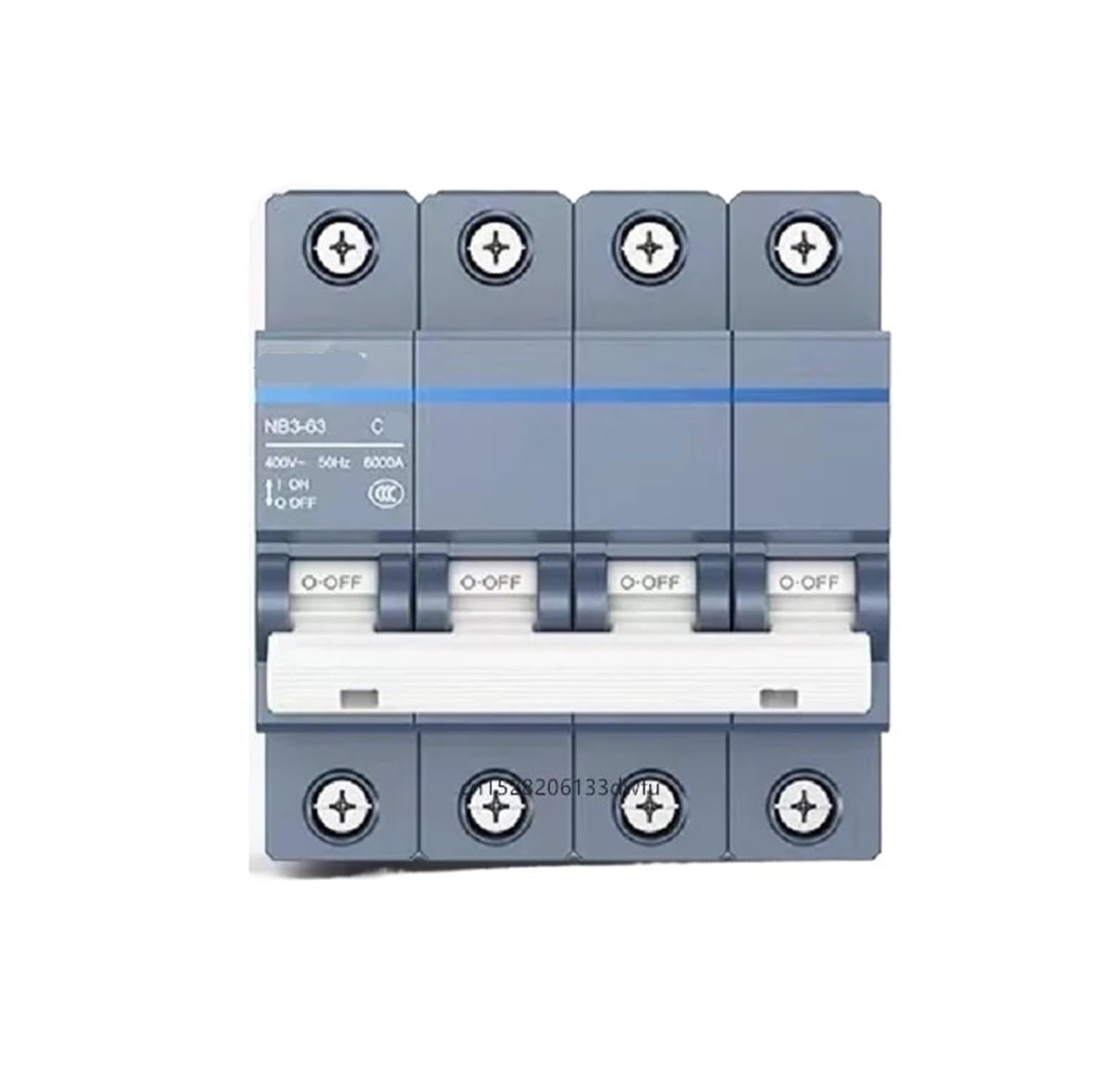 Disjoncteur 4P AC 230/400V 80A haute capacité contre les surcharges