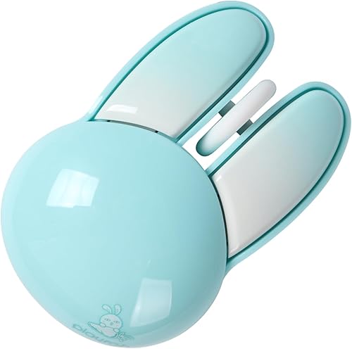 Miniatura 1 de Ratón inalámbrico con forma de conejito Kawaii, portátil, silencioso, ligero, silencioso, inalámbrico, USB, óptico, inalámbrico para PC, laptop,