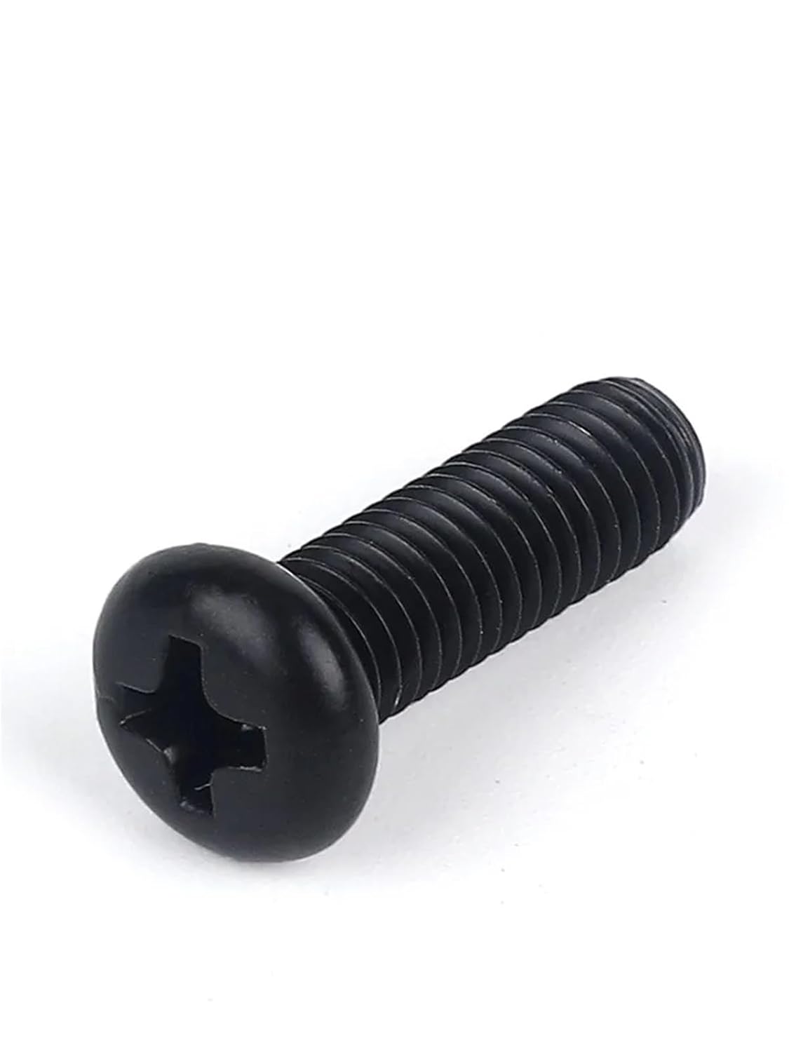304 Stainless Steel Black Pan Head Machine Screw M3 M4 M5 M6 M8 Cross Recessed Round Head Bolt(M3x5mm 50pcs)
