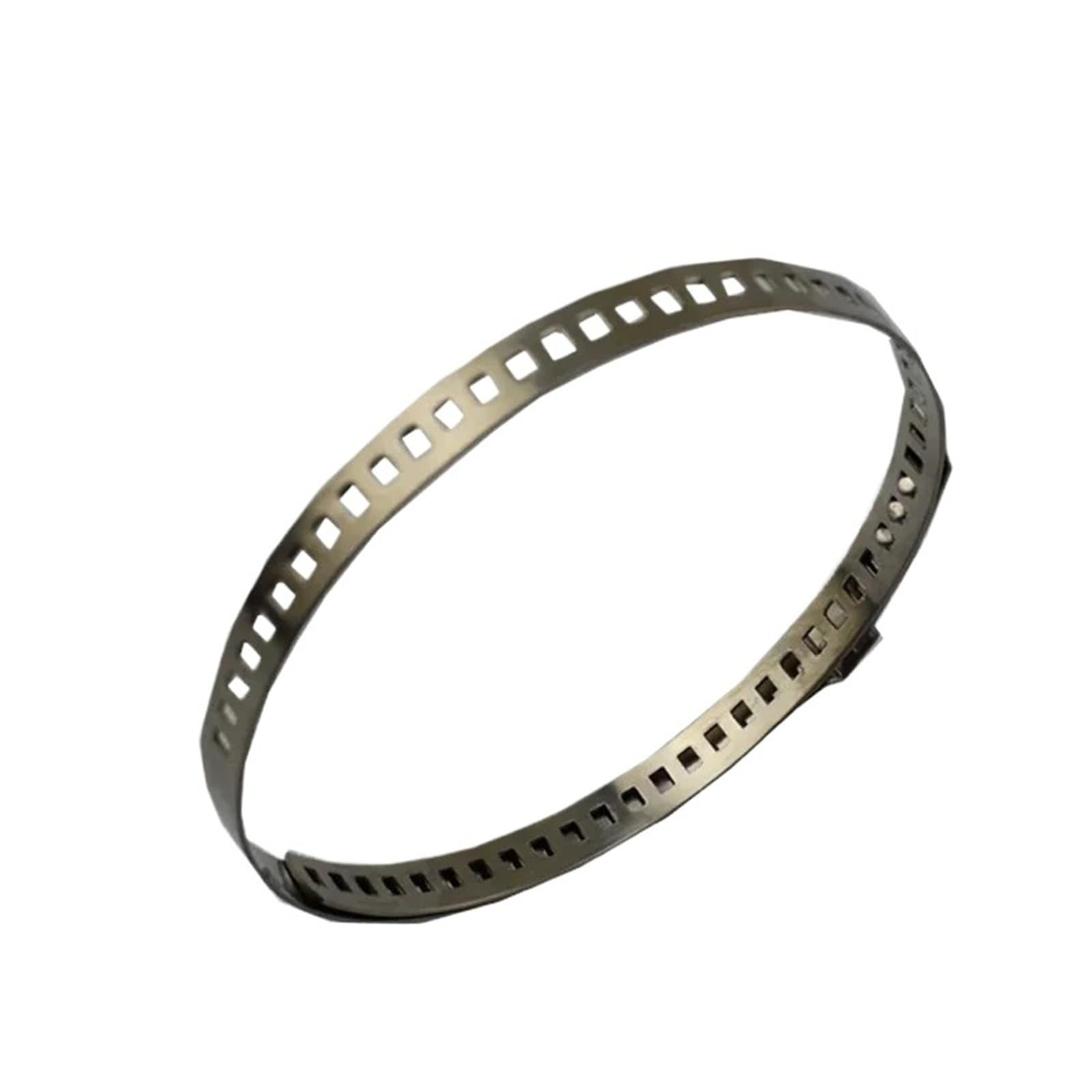 Hqycl 10Pcs L 5Pcs/10Pcs Universal Stainless Steel Axle Cv Joint Boot Crimp Clamps Kit Driveshaft Cv Boot Clamps 25-50Mm 50-120Mm Adjustable(10Pcs L)
