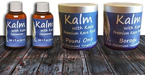 Quick Kava Sample Pack - Micronized & Instant Kava Extract by Kava Kalm