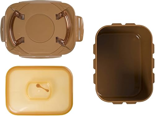 Miniatura 5 de Crazy Korean Premium Kimchi, chucrut fermentación y contenedor de almacenamiento con tapa de interior aspiradora de cocción, Marrón (Sandy Brown)