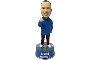 Frankie Macdonald Blue Jacket Talking Bobblehead