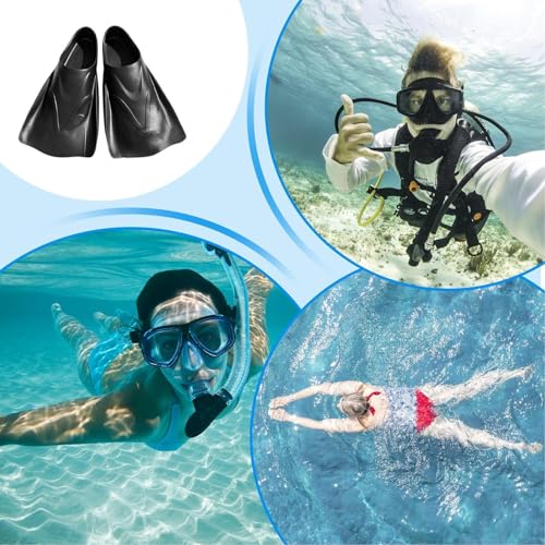 Aletas de natación equipo de snorkel para piscina y buceo 4