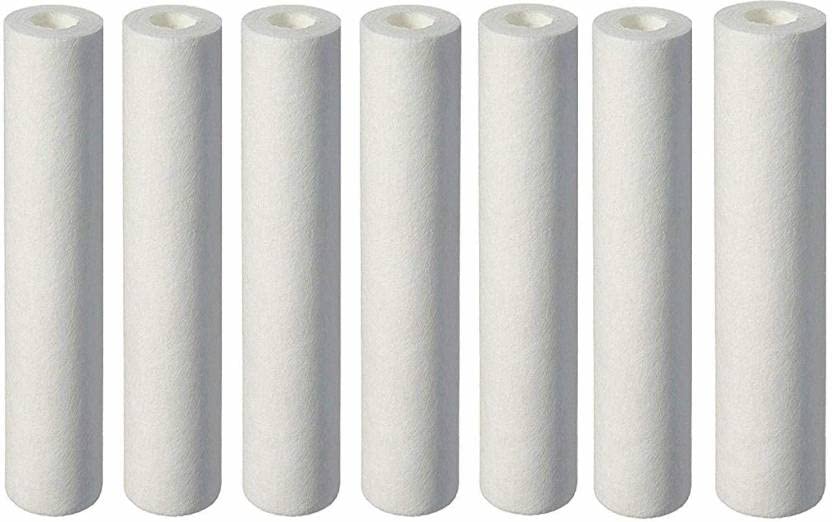 Sauran RO Filter Cartridge 5 Micron 10 inches pc of 7 Solid Filter Cartridge (0.5 Pack of 7)-image-39