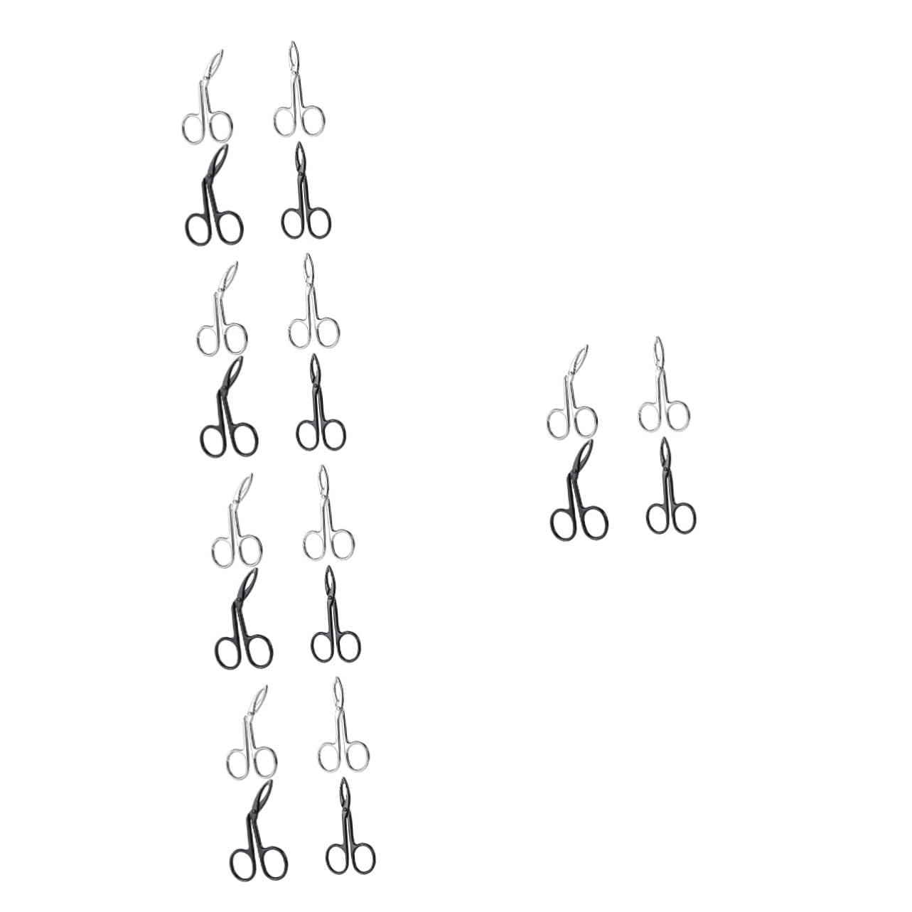 VALICLUD 5 Set Pinze Per Sopracciglia Fronte Pinzetta Attrezzo Sopracciglio Pinzette Per Del Viso Da Donna Sul Mento Pinzette Per Sopracciglia Da Donna Acciaio Inossidabile 4 Pezzi*5