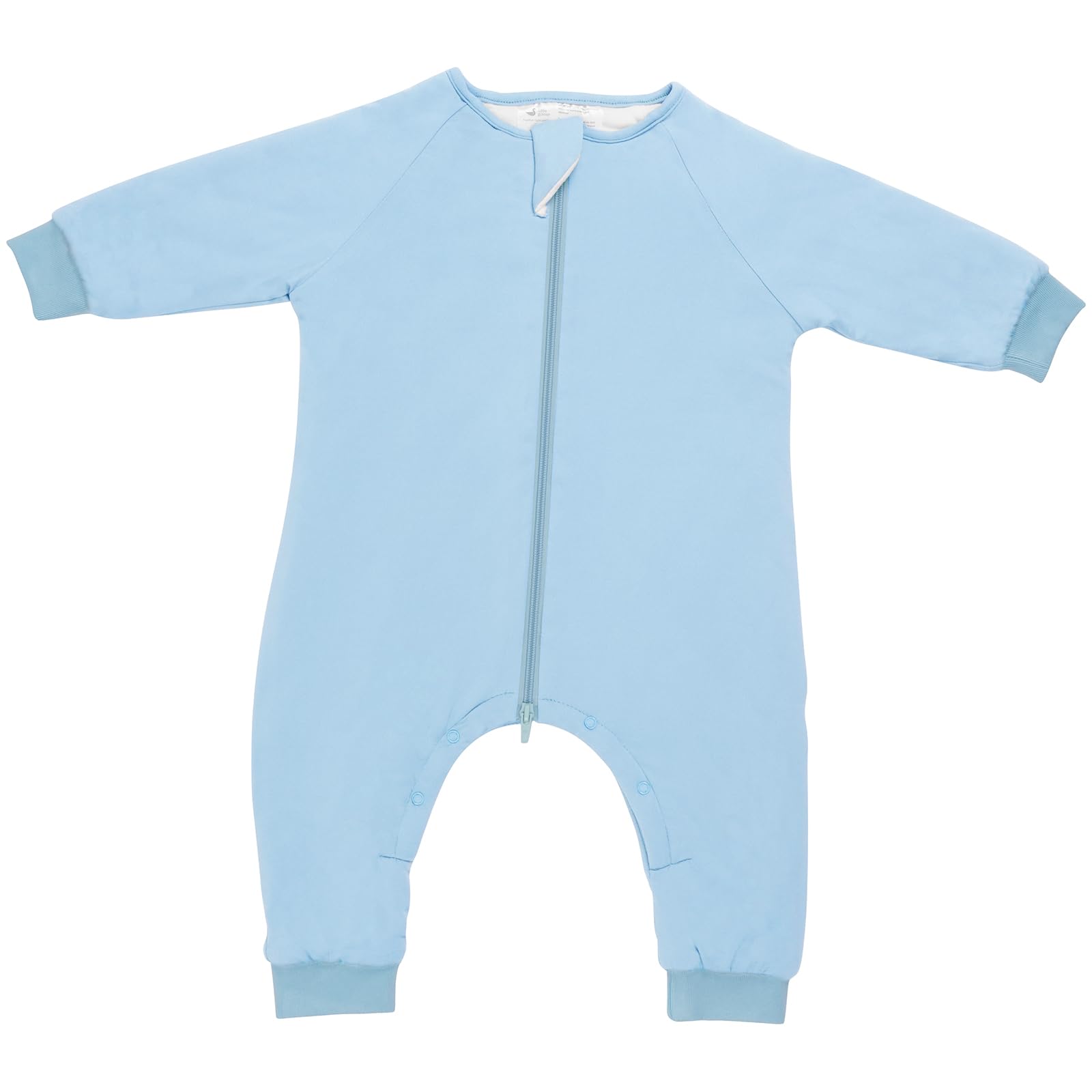 Baby Sleep Suit 1.0TOG Long Sleeve Wearable Blanket with Legs, Soft Sleeping Bag with Feet newborn to 24 Months