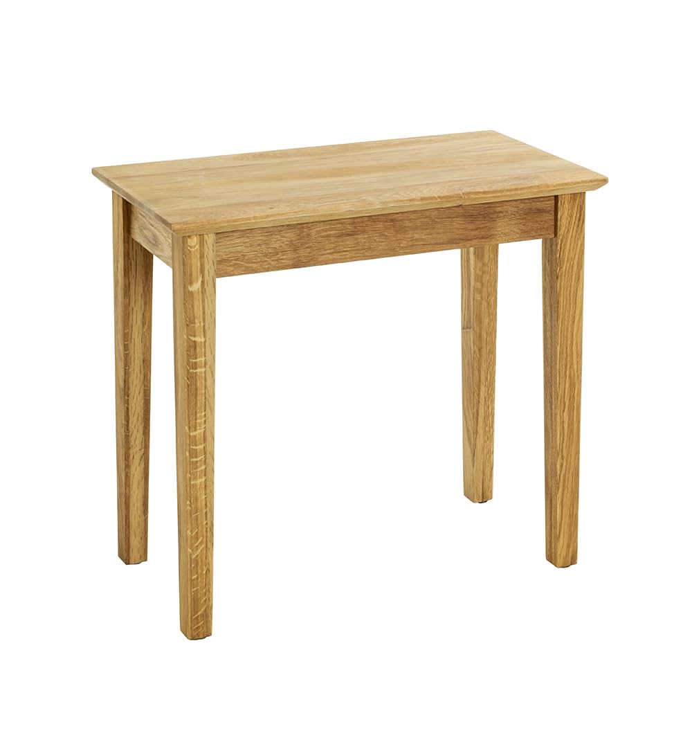 HAKU Side Table Solid oak Coffee table Wooden sofa table - Dimensions: W 56 x H 52 x D 30 cm Style: Traditional