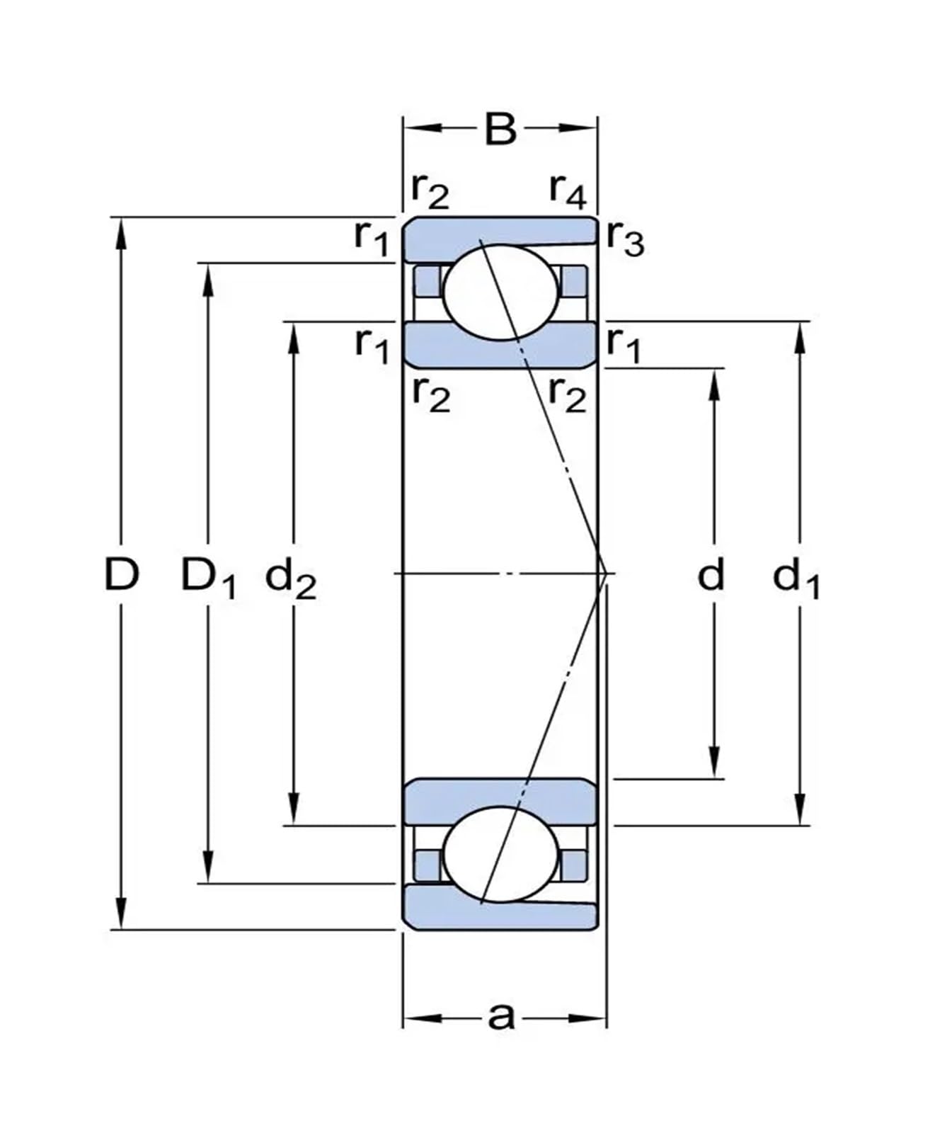 1 rodamiento de Bolas de Contacto Angular for husillo 7007CTYSUMP4 35x62x14