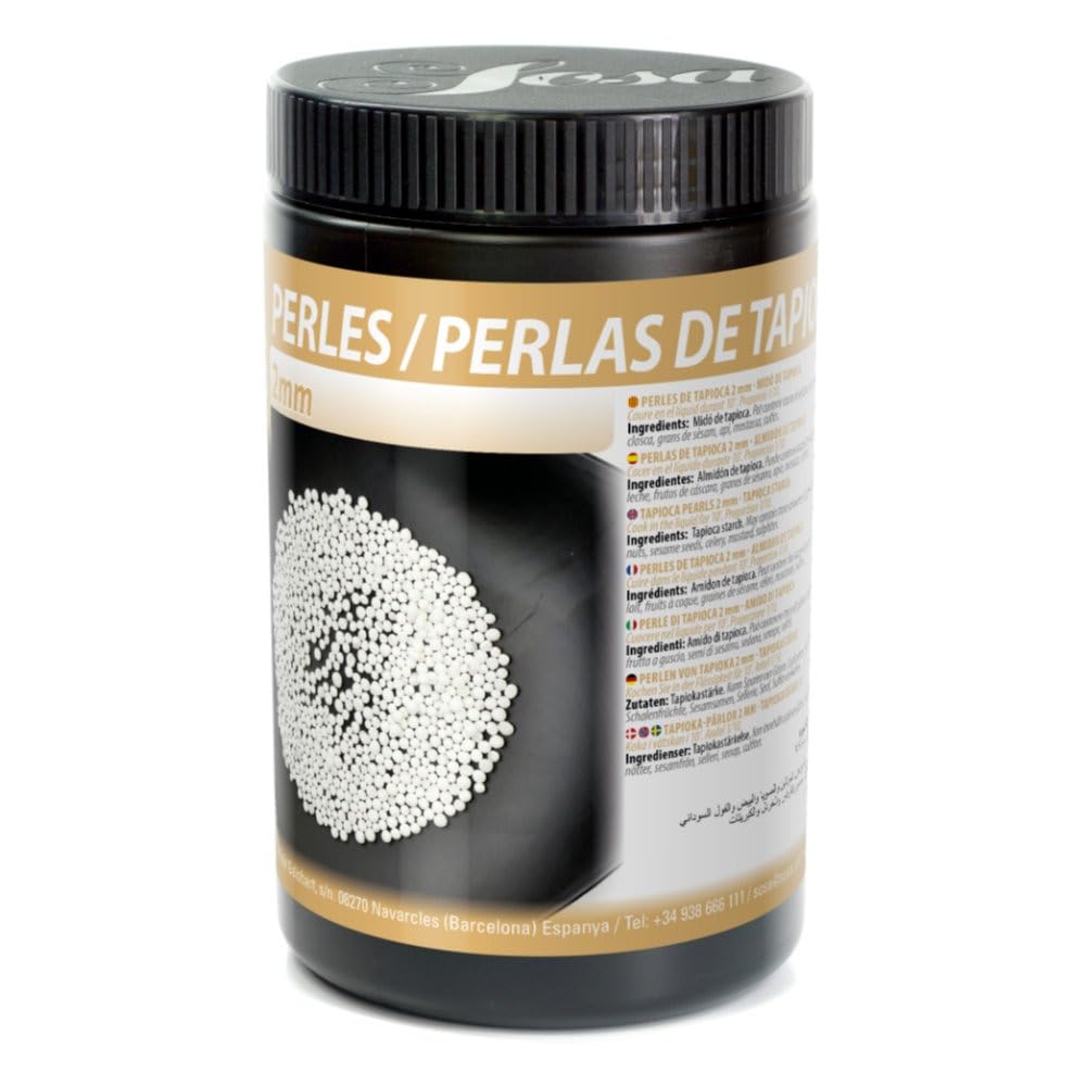 SOSA Perle di tapioca 2 mm - Barattolo 750 gr - Uso alimentare