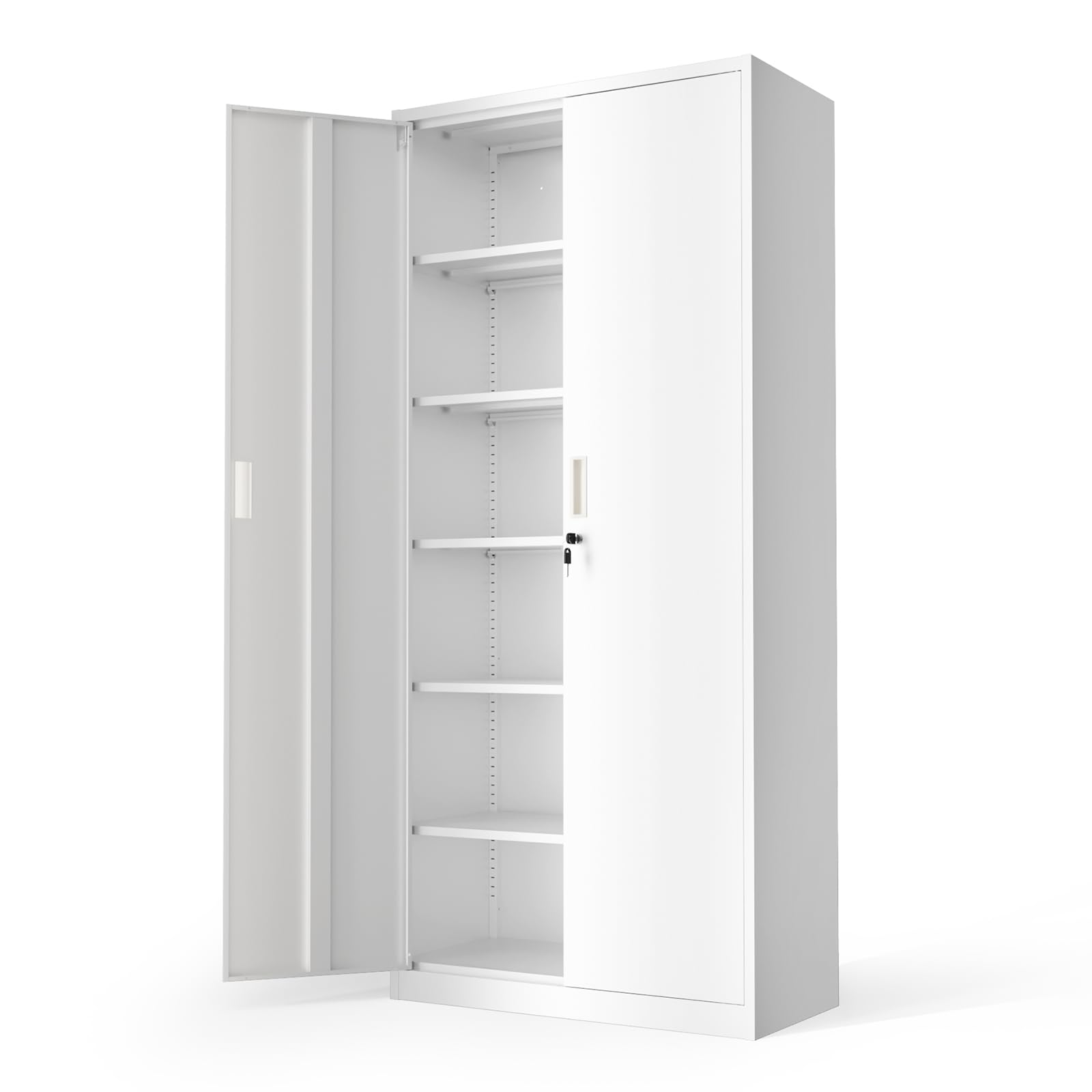 VINGLI Metal Garage Storage Cabinet - accent furniture | Mubboo