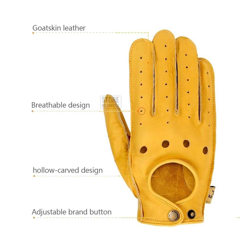 Guanti Moto Guanti Moto Vera Pelle Traspirante Ingranaggi Protettivi Anti Caduta Touch Screen Motocross Sport All'aria Aperta