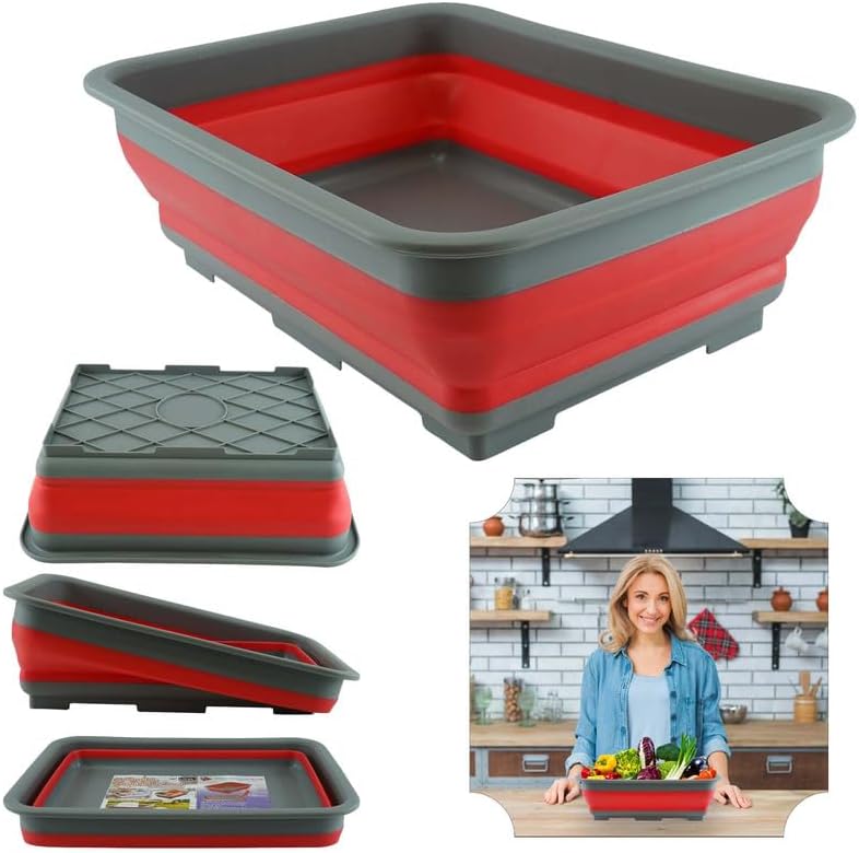 Grand Bol De Lavage Pliable Rond Pour Camping, Caravane, Bateau - Marque SMART OUTDOORS, Neuf