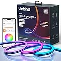 Linkind Neon Rope Light, 10FT LED Light Strip with Music Sync, Color Changing, Works with Alexa, Google Assistant