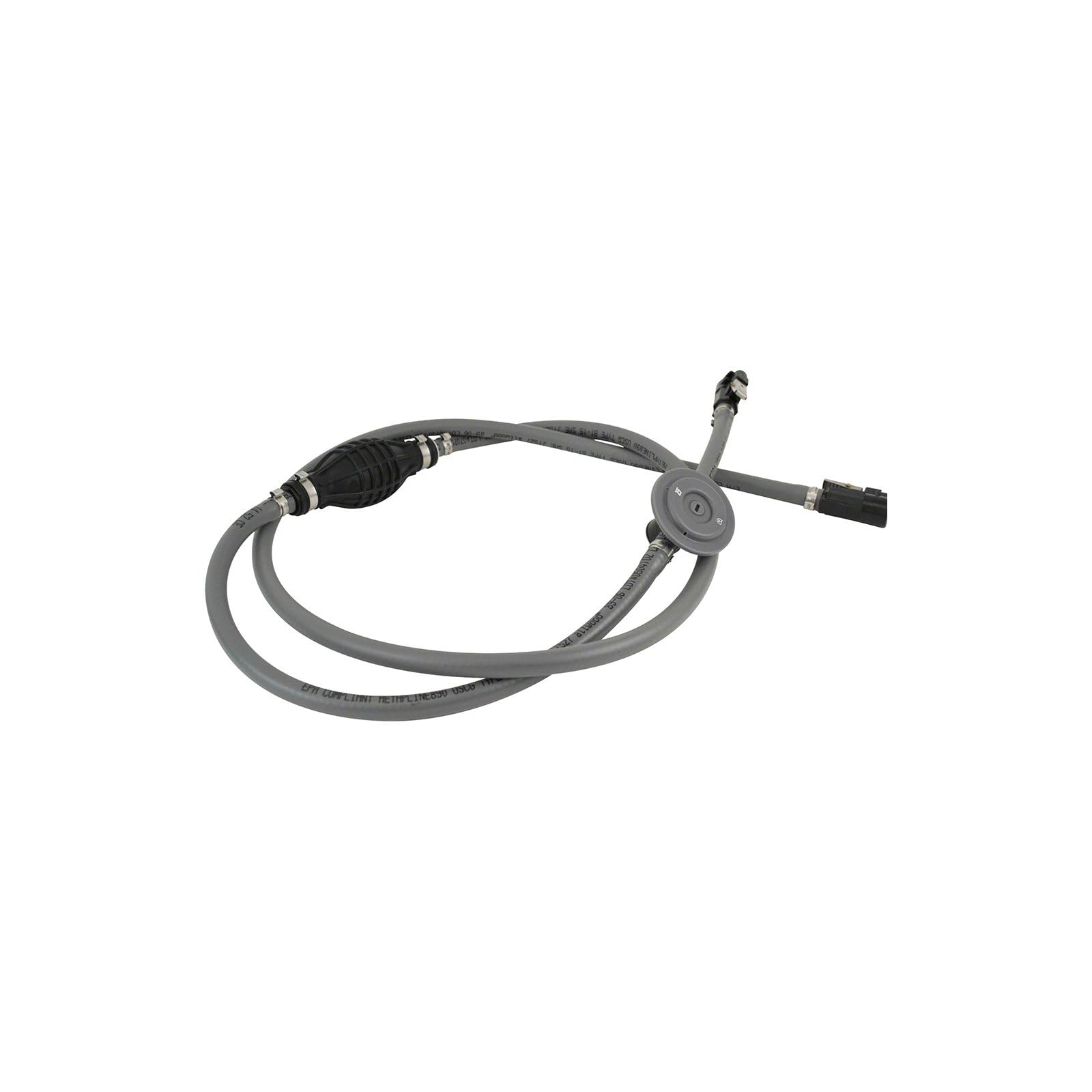 Attwood Universal Fuel Line Assembly Kit without Tank Fitting, 6-Feet x 3/8-Inch