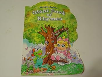 Paperback Muppet Babies Giant Book of Rhymes (A Golden Super Duper Shape Book) Book