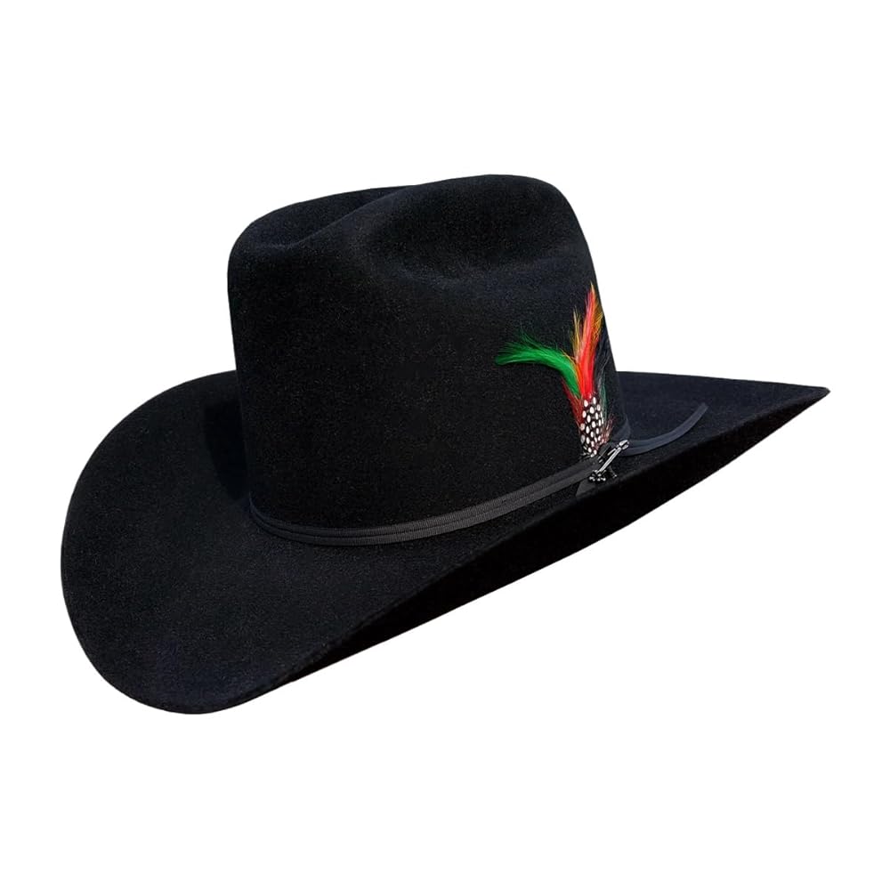 Stetson Black Rancher 6X Fur Felt Hat SFRNCH-0140-07, Black