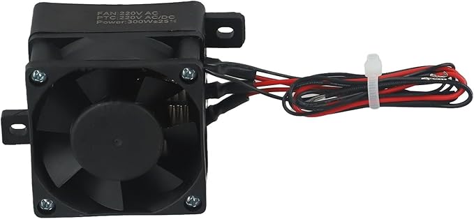 Calefactor Eléctrico PTC 300W/400W 220V con Ventilador miniatura 7