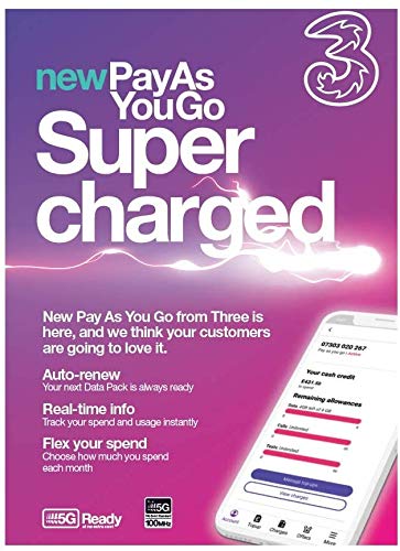 THREE 3 Trio PAYG Voice SIMPACK