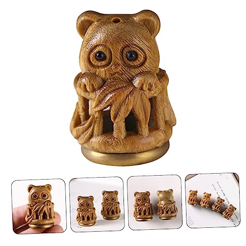 Accesorios aroma perlas panda llavero decorativo miniatura 7