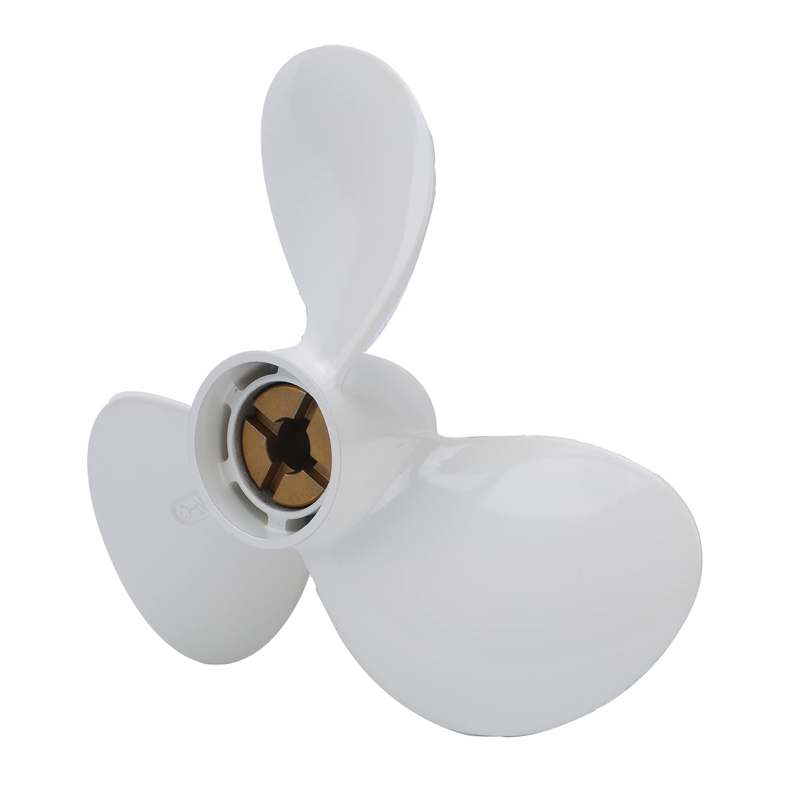 01 Schiffspropeller, mit 3 Blättern 9X7‑1／2‑C Propeller Langlebig Einfach für Boote zu installieren
