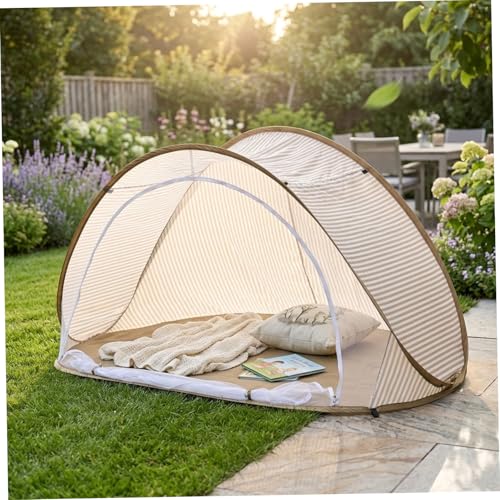 Carpa mosquitera para camping, pop-up, 200x120x100 cm miniatura 6