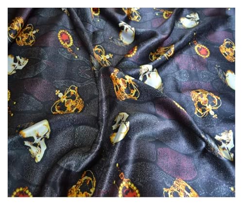 Tissu soie de mûrier fluide motif floral pour coudre des vêtements d'été légers