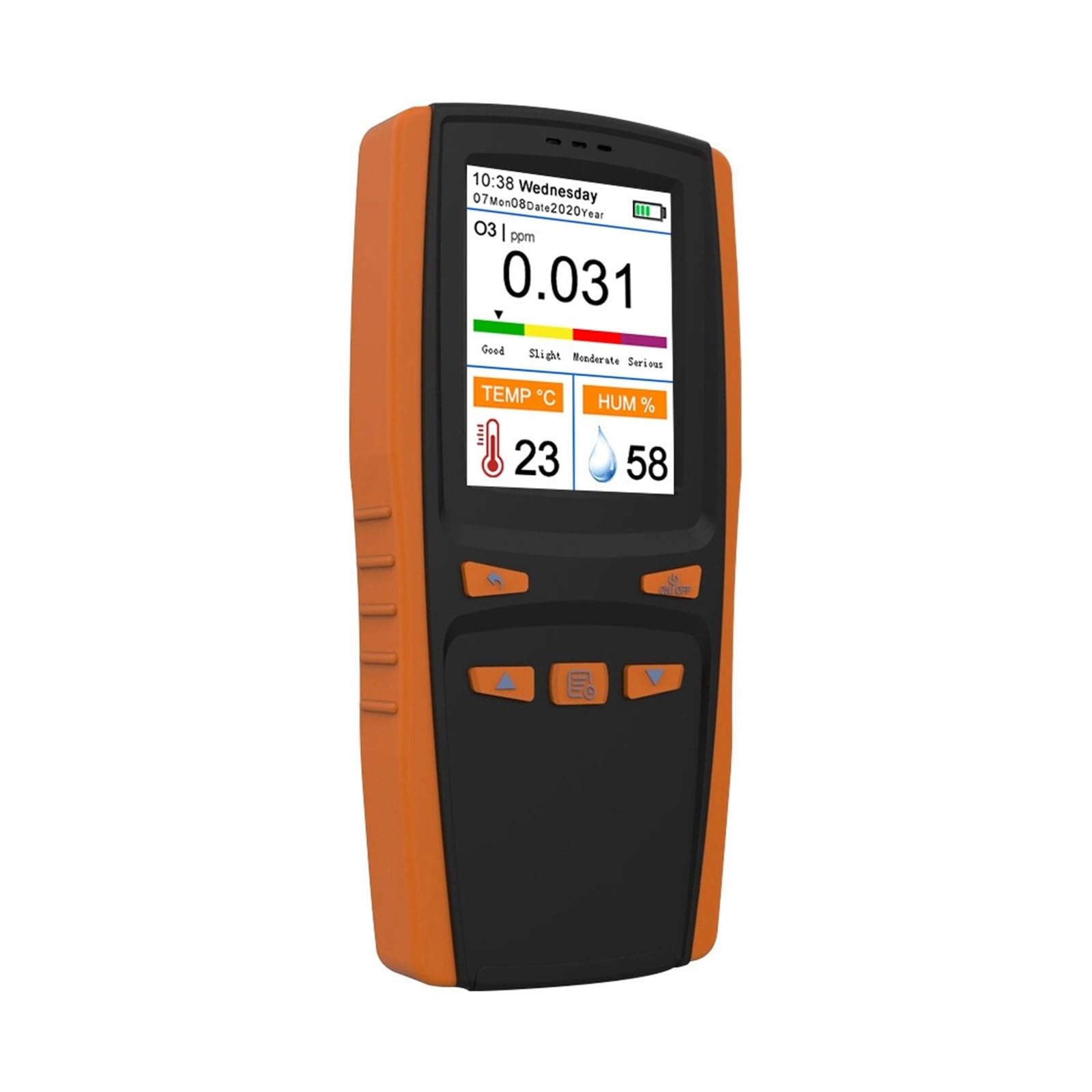 Tragbarer Ozonanalysator, multifunktionales, intelligentes O3-Ozonmessgerät, Gasdetektor, intelligenter Sensor, Überwachung der Luftqualitätsverschmutzung