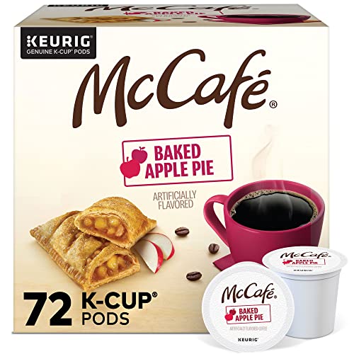 Image of McCafe Baked Apple Pie Coffee, Keurig Single Serve K-Cup Pods, 72 Count