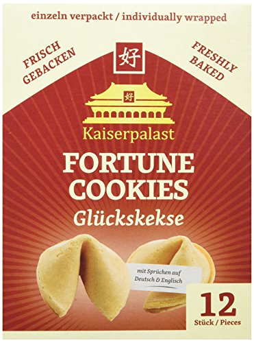 Kaiserpalast Glückskekse, 6er Pack à 12 Stück (6 x 72 g Packung) Cover
