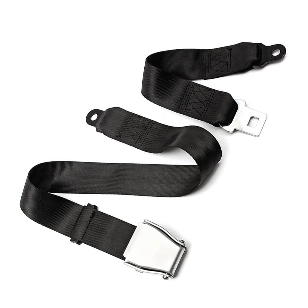 Rudrali Seat Belt Extension Buckle Two Point Seat Belt Extension For Airplane Car Seat Belt Extender Stripe Design Aviation Seatbelt Buckle Seat Belt Buckle