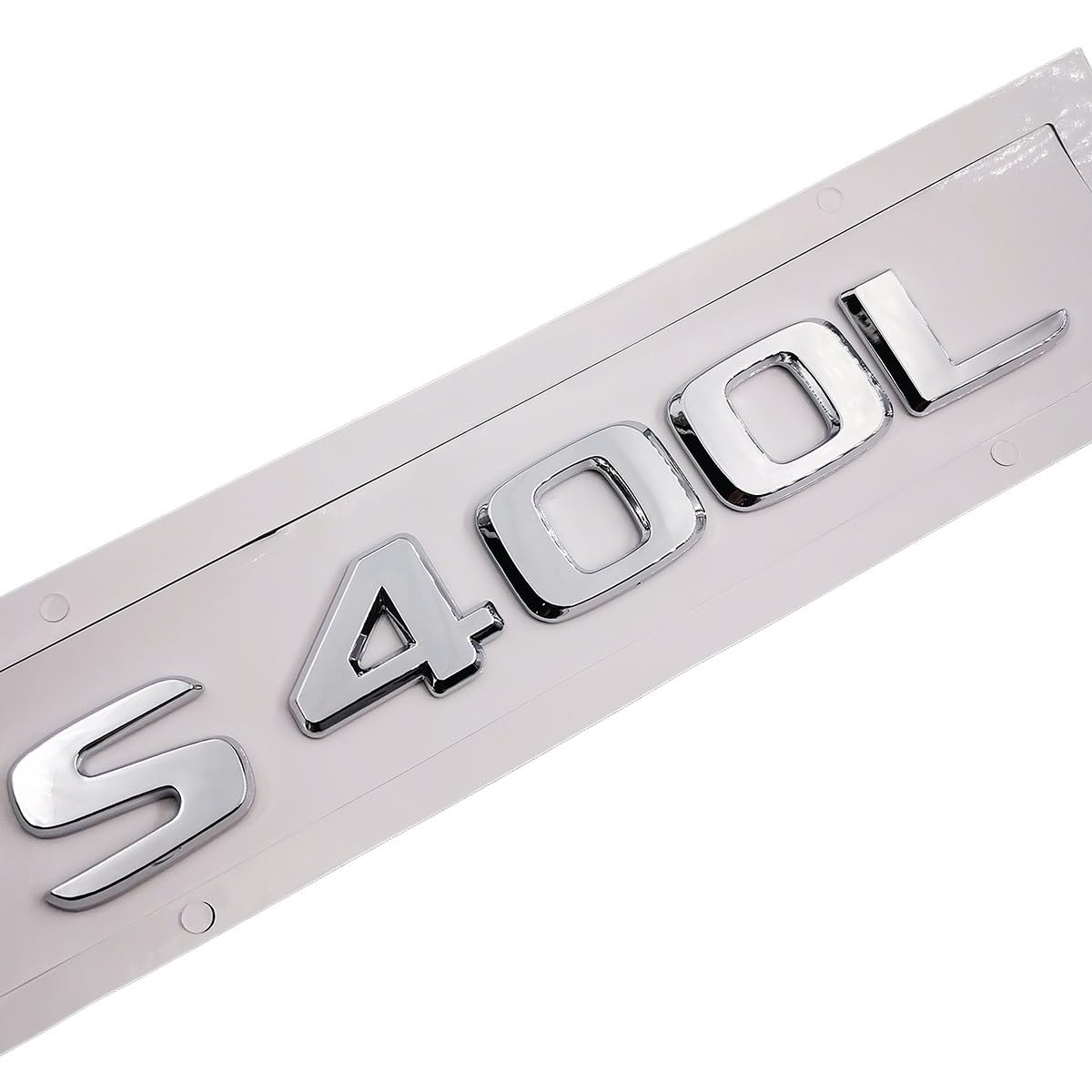 Autocollant de voiture S400L de haute finition pour coffre arrière Mercedes Benz