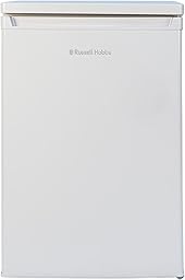 Russell Hobbs Under Counter Freezer 91 Litre Capacity 55cm Wide with Adjustable Thermostat & Feet, 3 Freezer Drawers, Reversible Door, White, 2 Year Guarantee RH85UCFZ552E1W